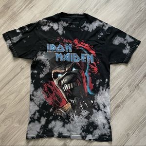 Iron Maiden Eddie Bleach Wash T-Shirt Small